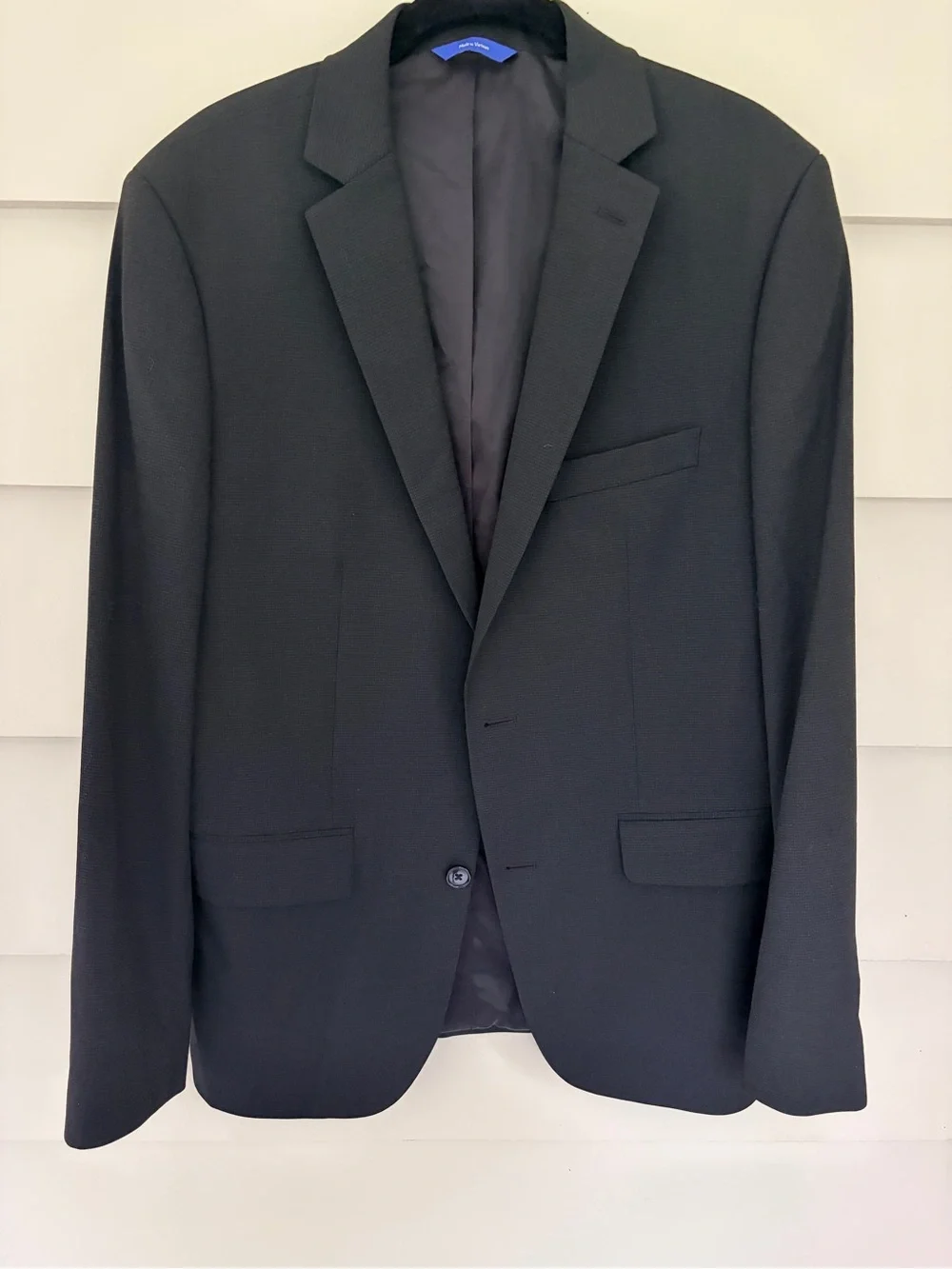 Black Single-Breasted Sport Coat